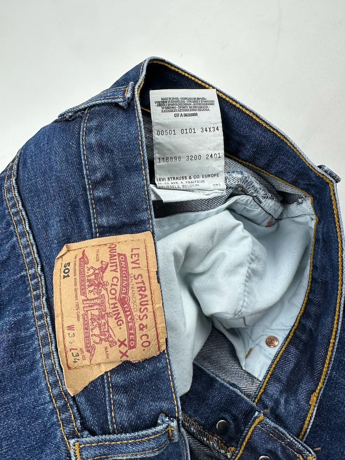 🇪🇸 90's 빈티지 리바이스 501 상품이미지4