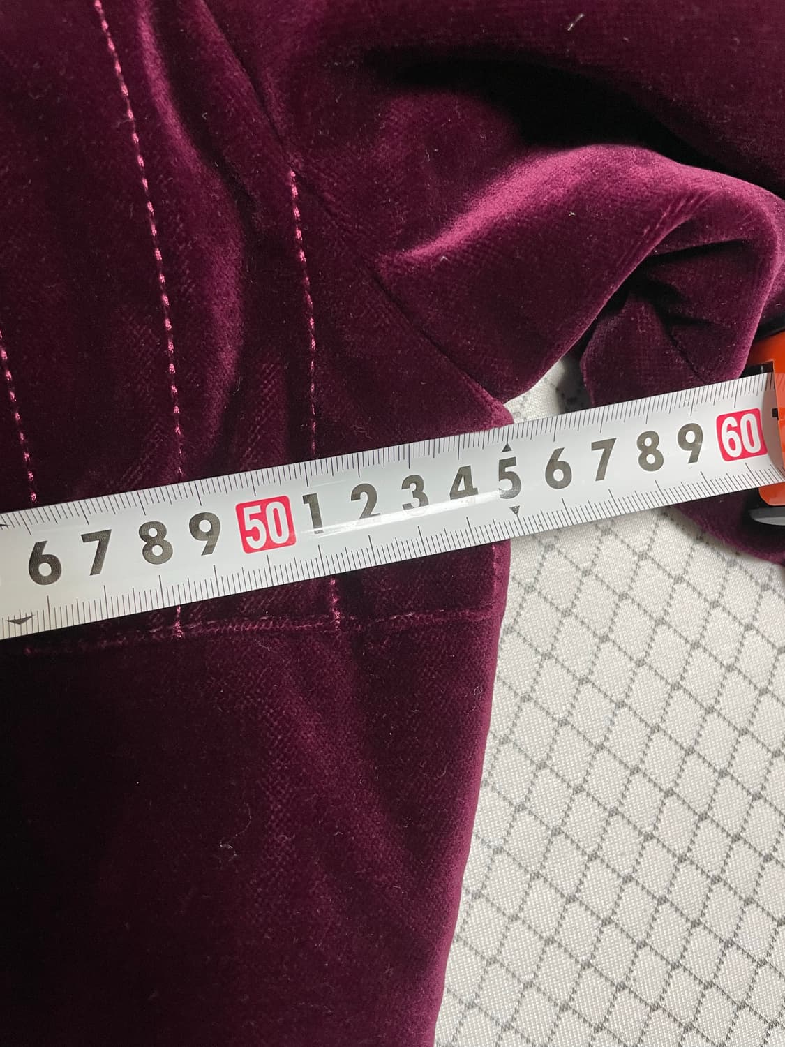 저스트카발리 버건디 벨벳 봄버 상품이미지4