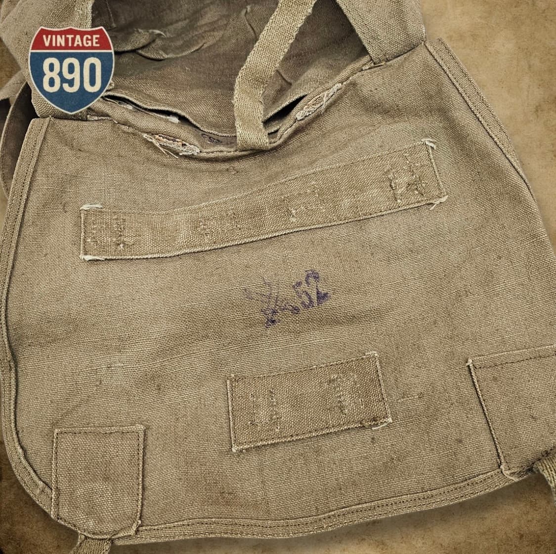 70s 체코군 밀리터리 오리지널 브레드백 상품이미지8