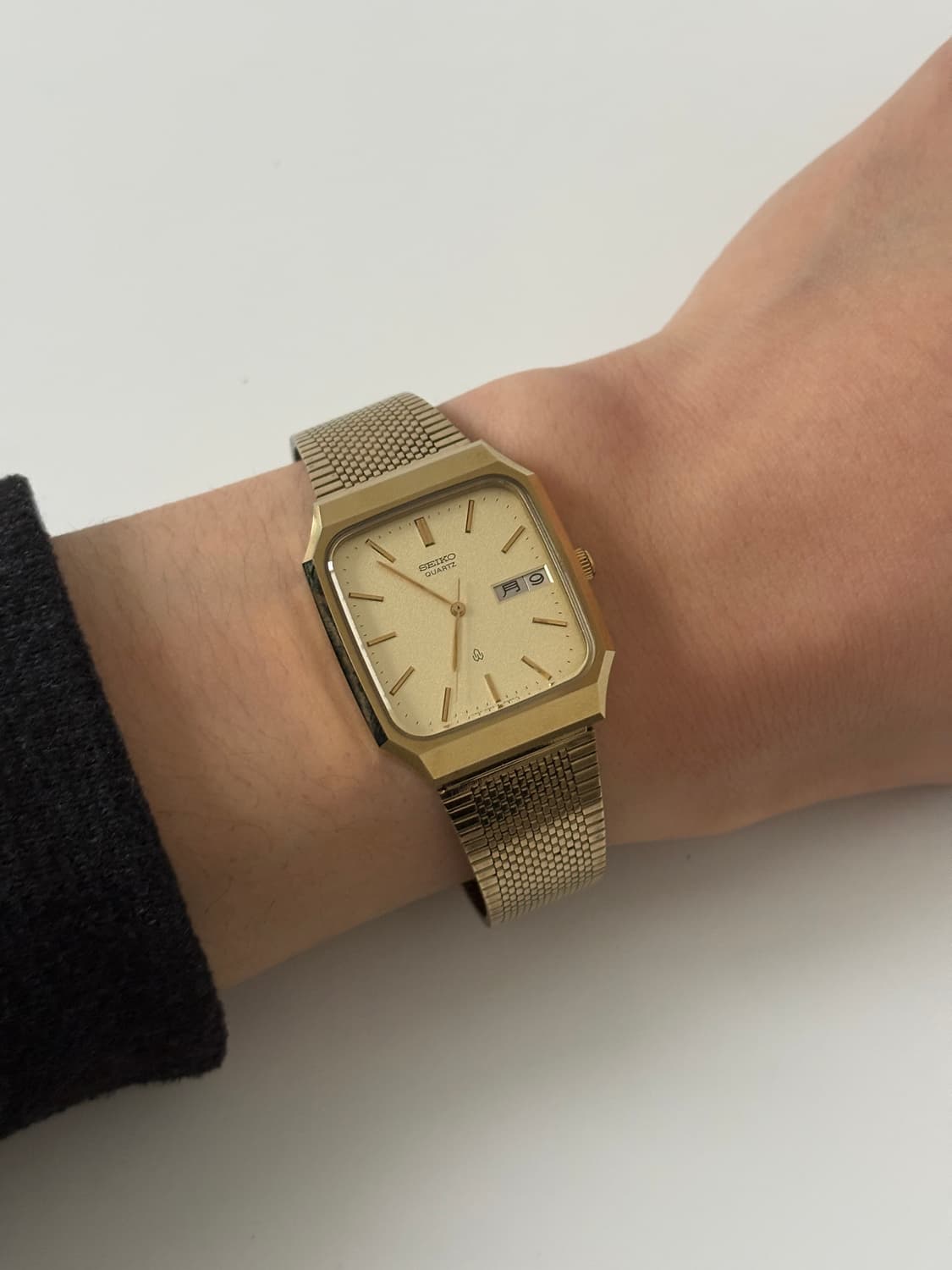 1980s Seagull Gold Square Quartz 상품이미지9