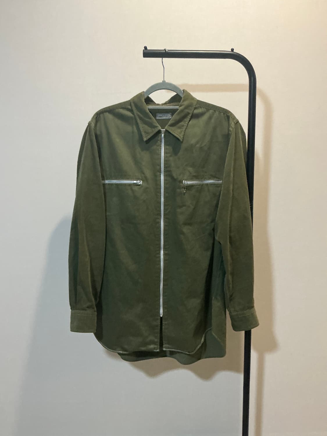 꼼데가르송 다나카 옴므 2002 벨벳 코듀로이 셔츠 자켓 상품이미지1