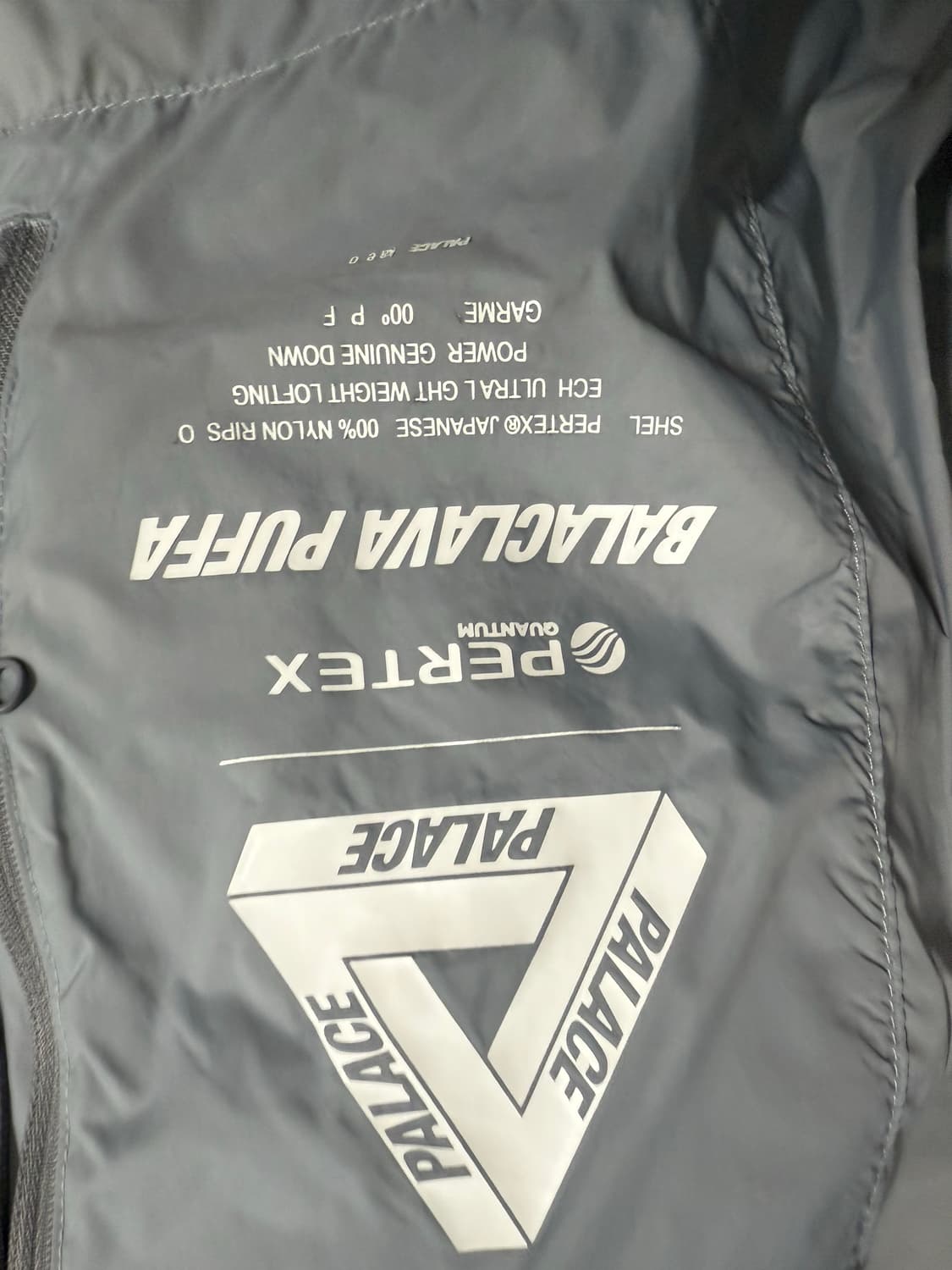 L 팔라스 바라클라바 후드 그레이 fw22 상품이미지3