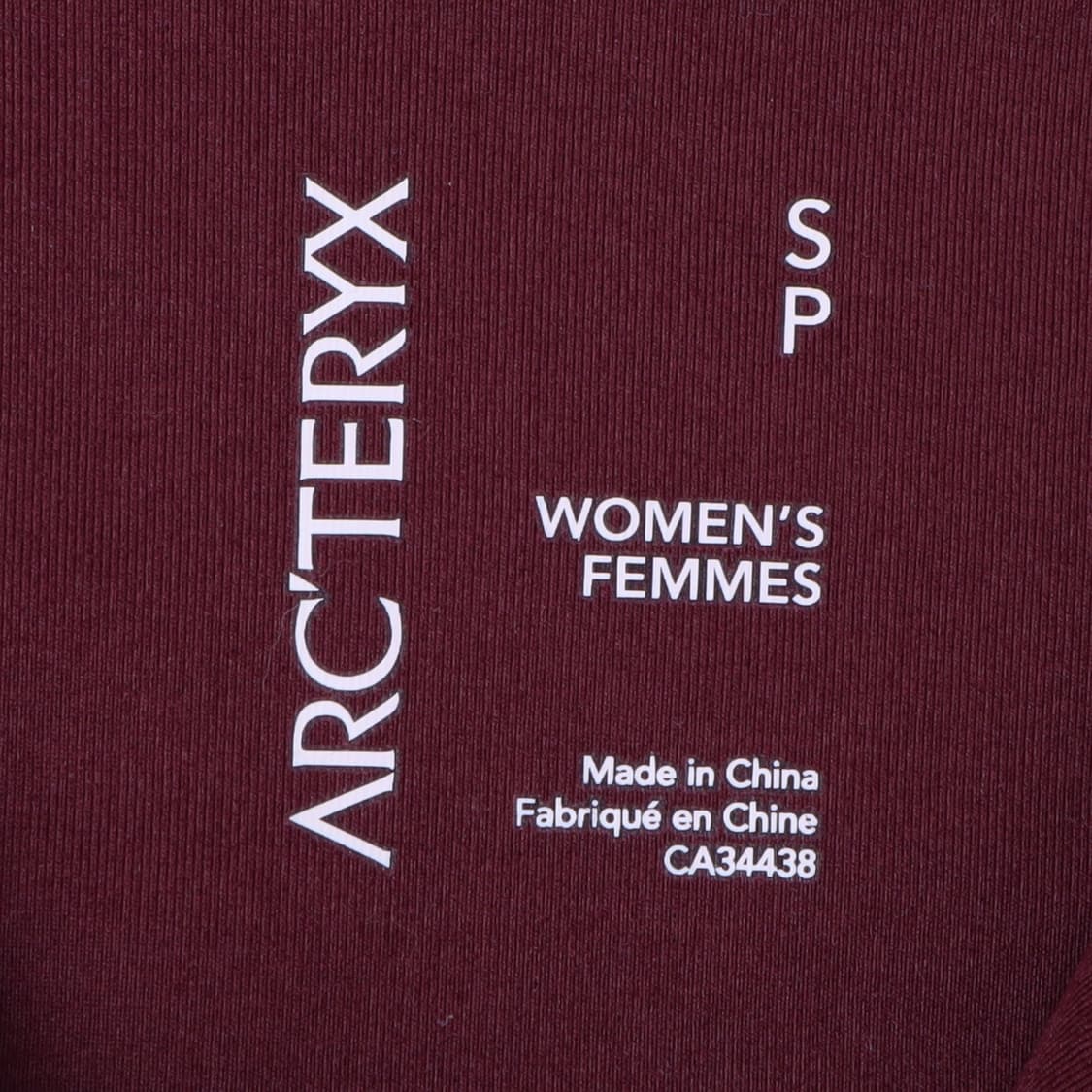 아크테릭스 우먼스 버건디 코버트 가디건 자켓 상품이미지8