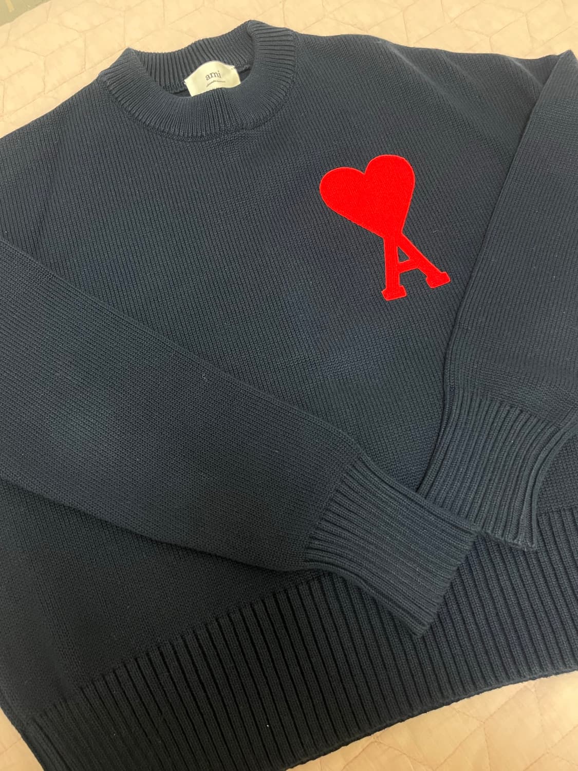 아미 빅하트 로고 니트 XS 상품이미지2