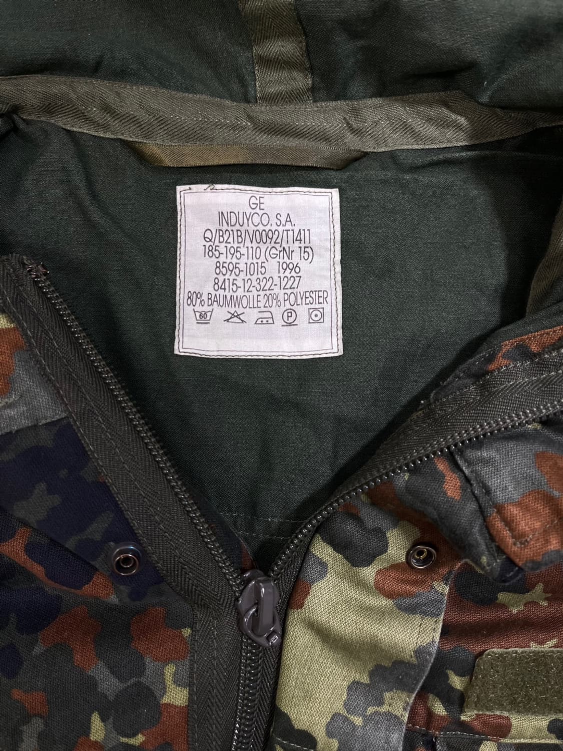 독일군 플랙탄 야상/#2632 상품이미지5