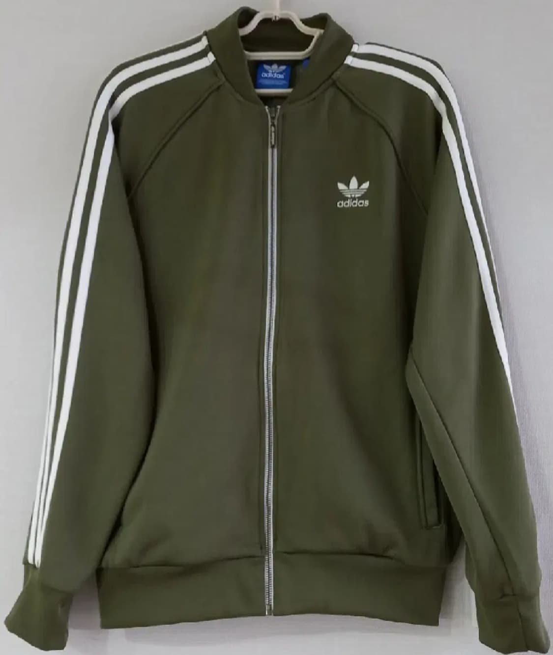 아디다스 대장급 카키 트랙탑 저지 져지집업 100/L 상품이미지1