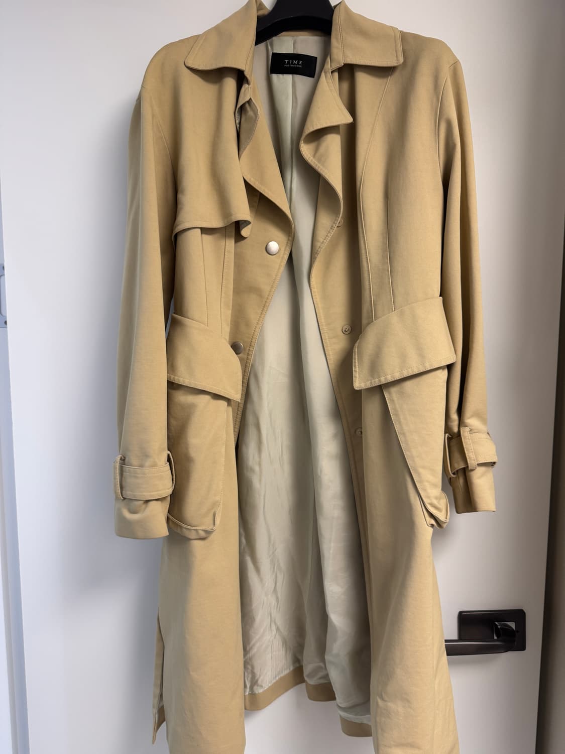 TIME 타임 트렌치 코트 55사이즈 상품이미지1
