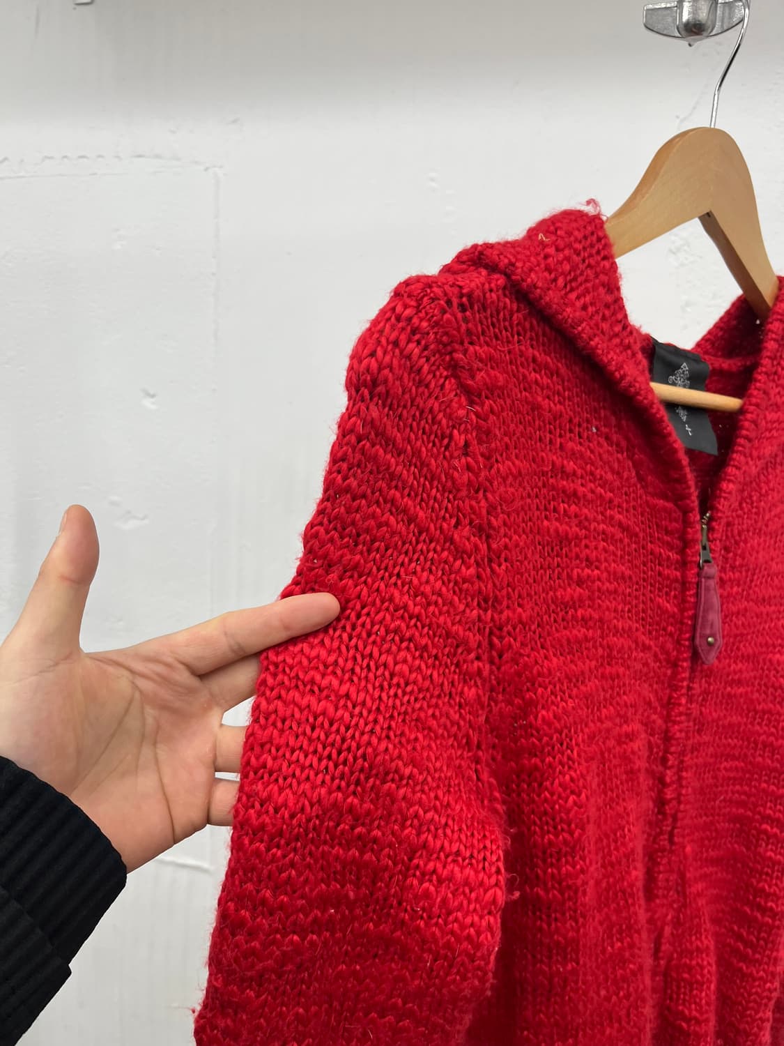 ~66) OZZ ON HEAVY WOOL LONG BELTED KNIT 상품이미지3