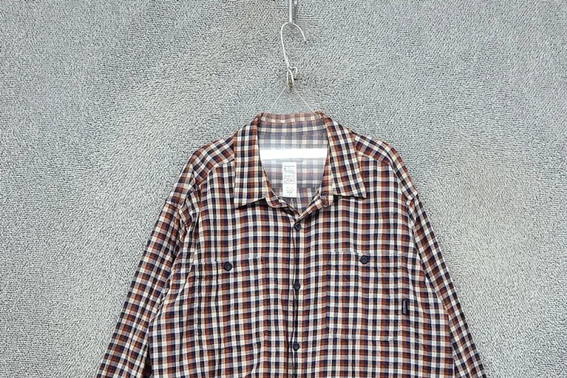 파타고니아 타탄 오가닉 셔츠 L 상품이미지3