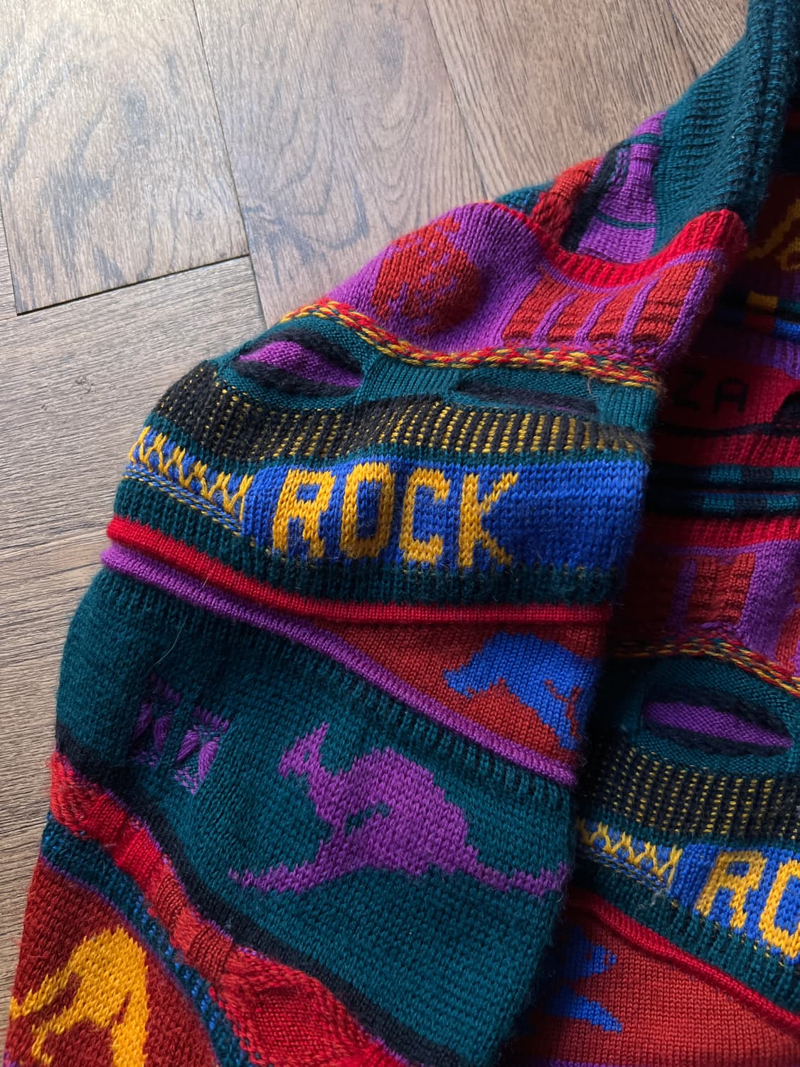 [S]90's EMAROO 오스트레일리아 케이블 니트 상품이미지4