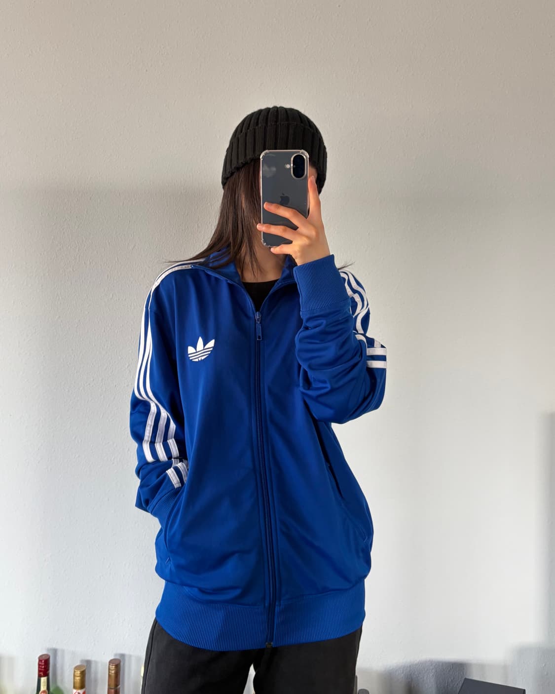 [M-L]아디다스 구형 파이어버드 블루 트랙탑 져지 상품이미지1