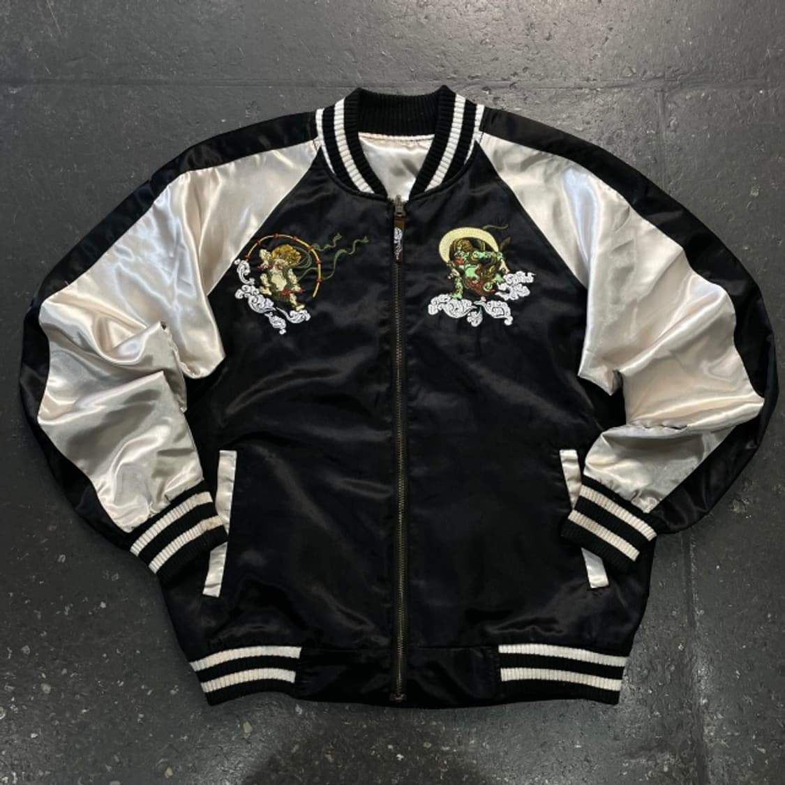 100 스튜디오 히로 리버시블 풍신뇌신 스카쟌 자켓  상품이미지1