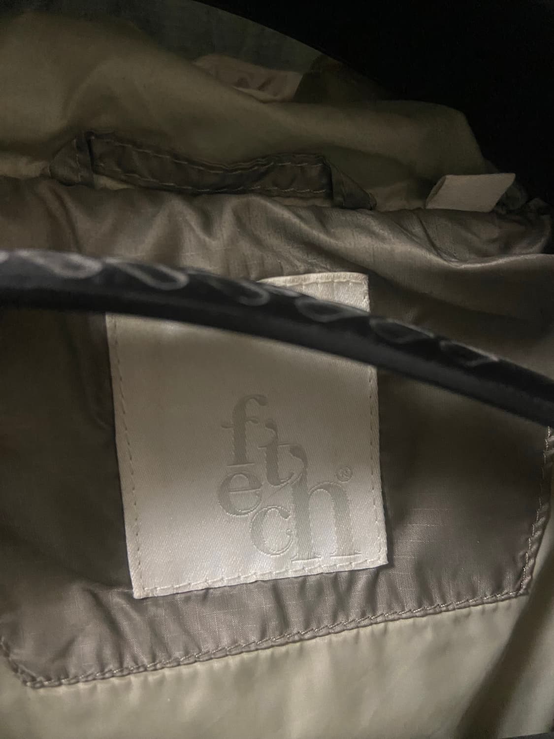 (S) 페치선데이 구스 스톰파카 카키 상품이미지2