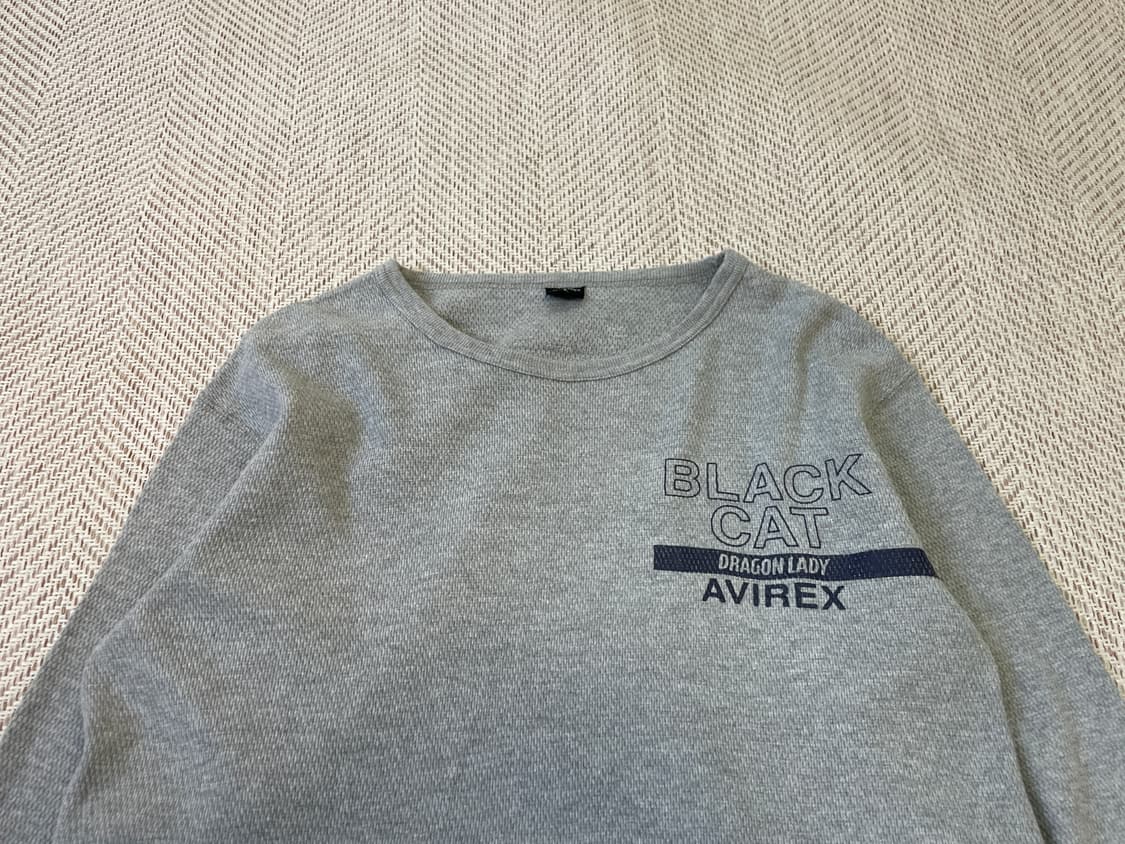 Avirex 아비렉스 와플 롱슬리브  J03423 상품이미지2