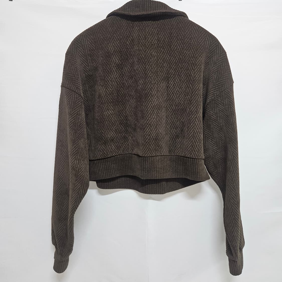 XS 알로 요가 alo 코듀로이 카라 크롭 맨투맨 상품이미지6