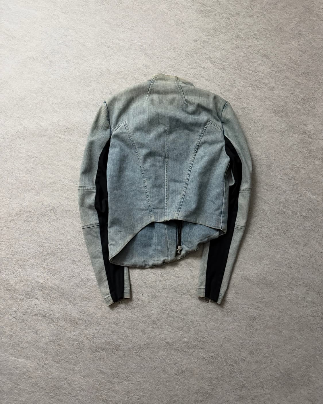 헬무트랭 비대칭 데님라이더자켓  상품이미지2