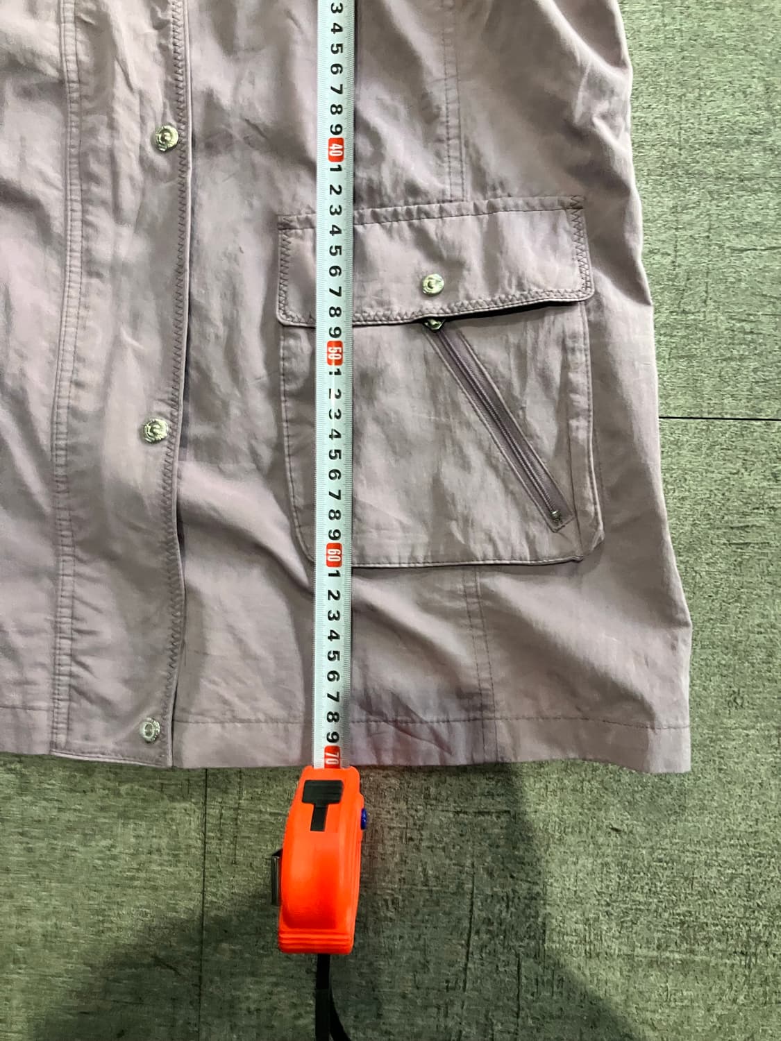 일본빈티지 Vornehime 오리엔탈보헤미안 윈드브레이크 블루종자켓 상품이미지3