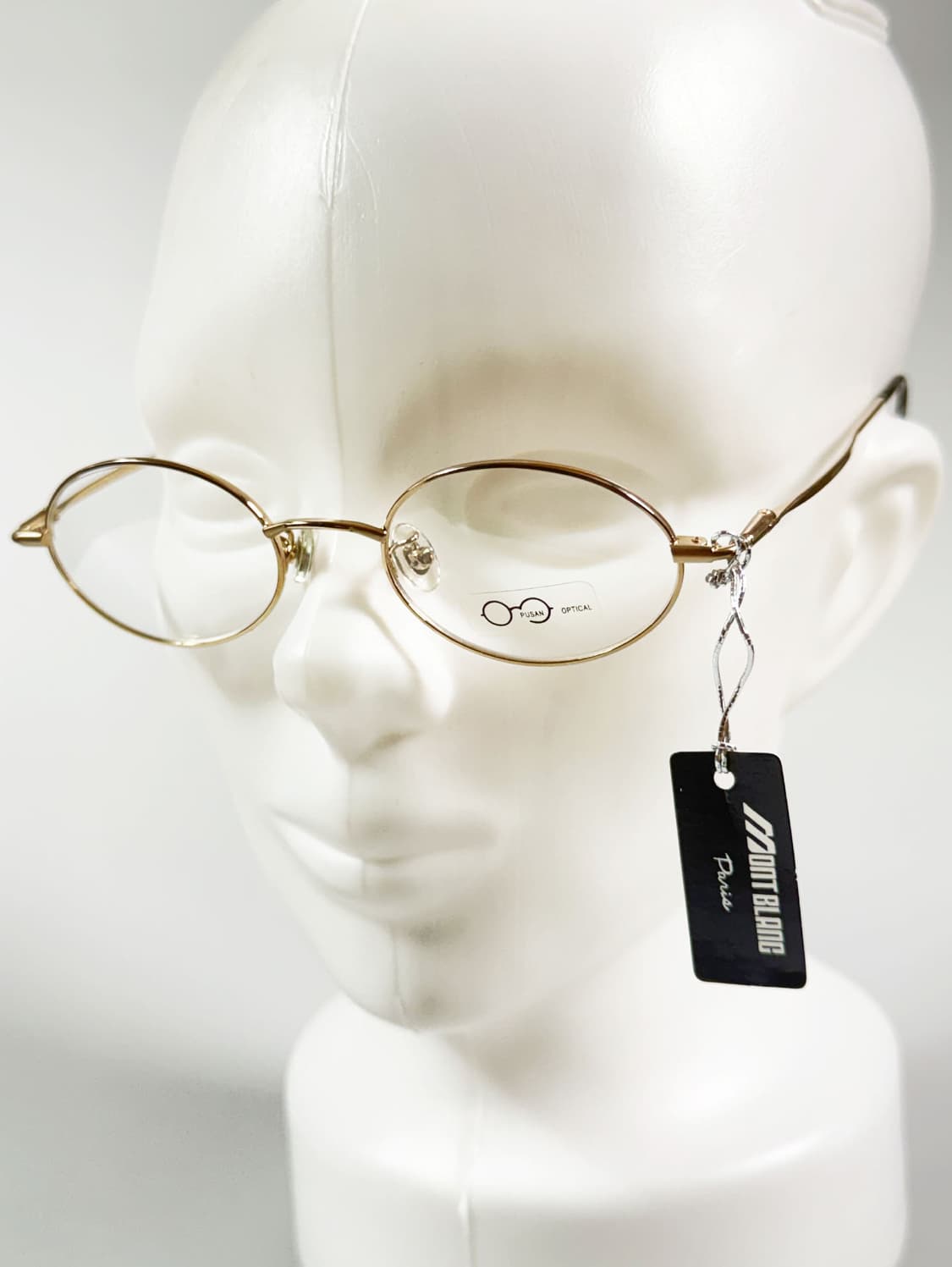 MONTBLANC PARIS 골드 슬림 오벌 프레임 빈티지 안경 상품이미지9