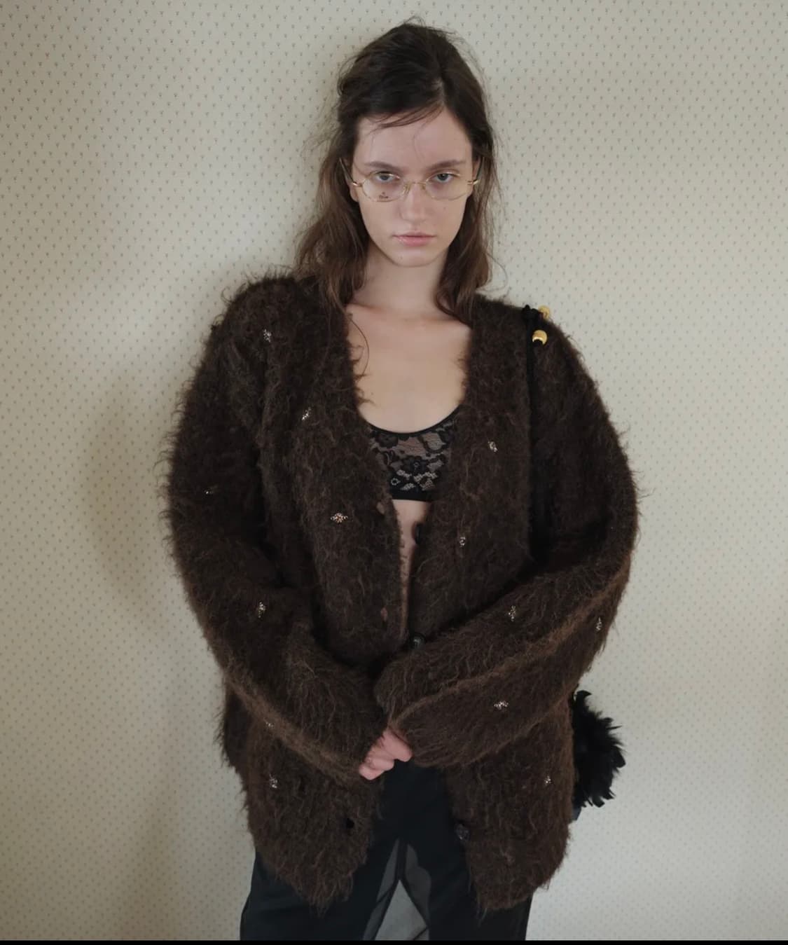 오버듀플레어 JEWEL WOOL CARDIGAN 상품이미지1