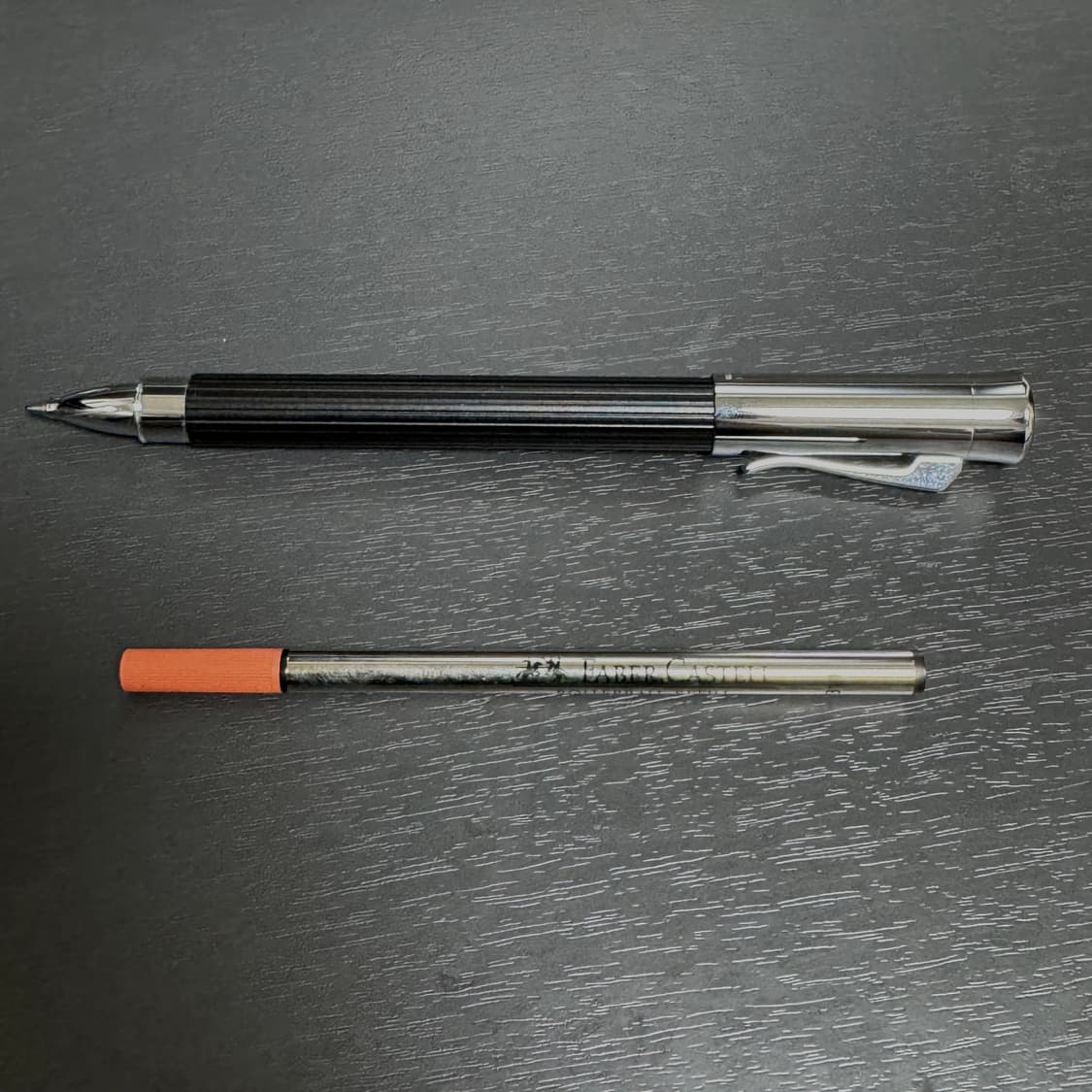 그라폰 파버카스텔 수성펜 블랙 + 리필심 상품이미지2