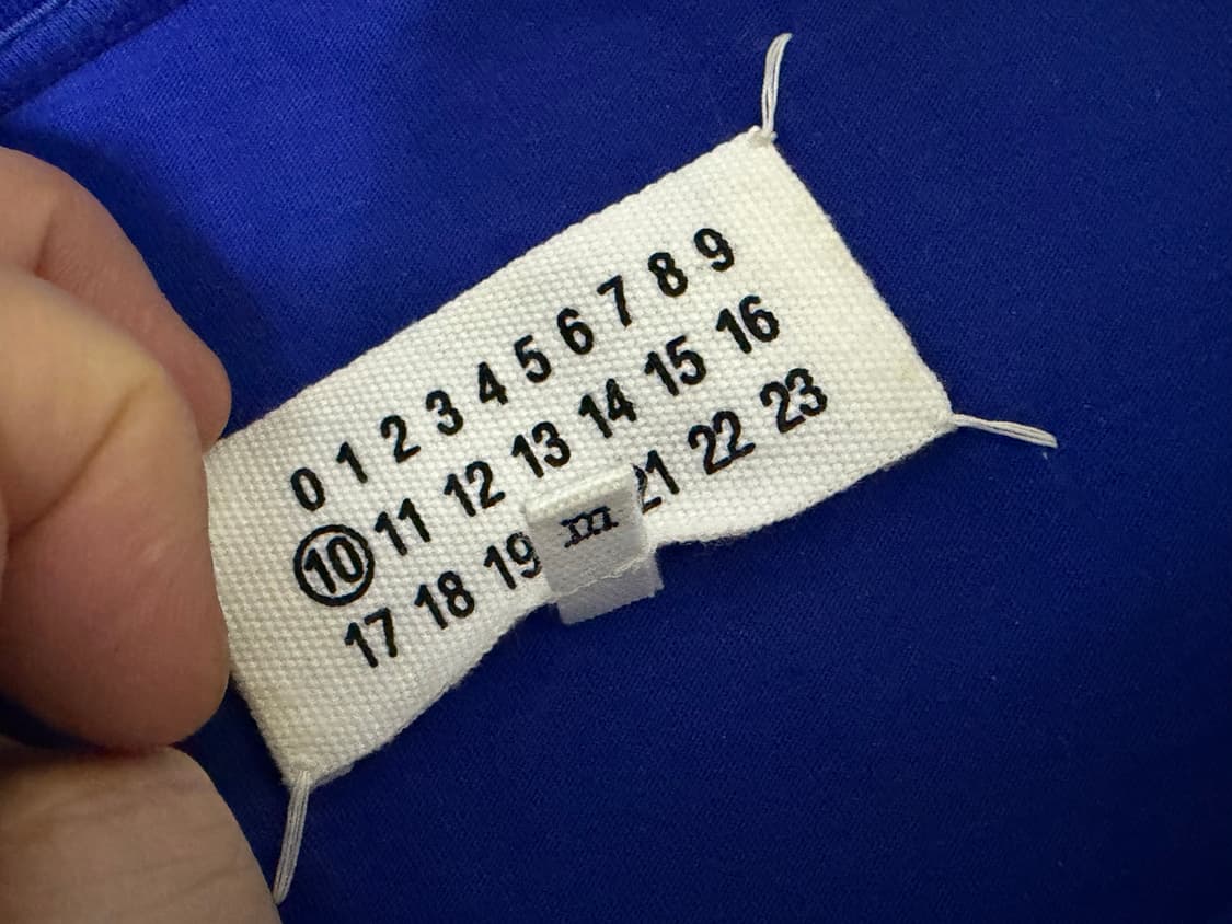 마르지엘라 블루 반팔 티셔츠 M 상품이미지4