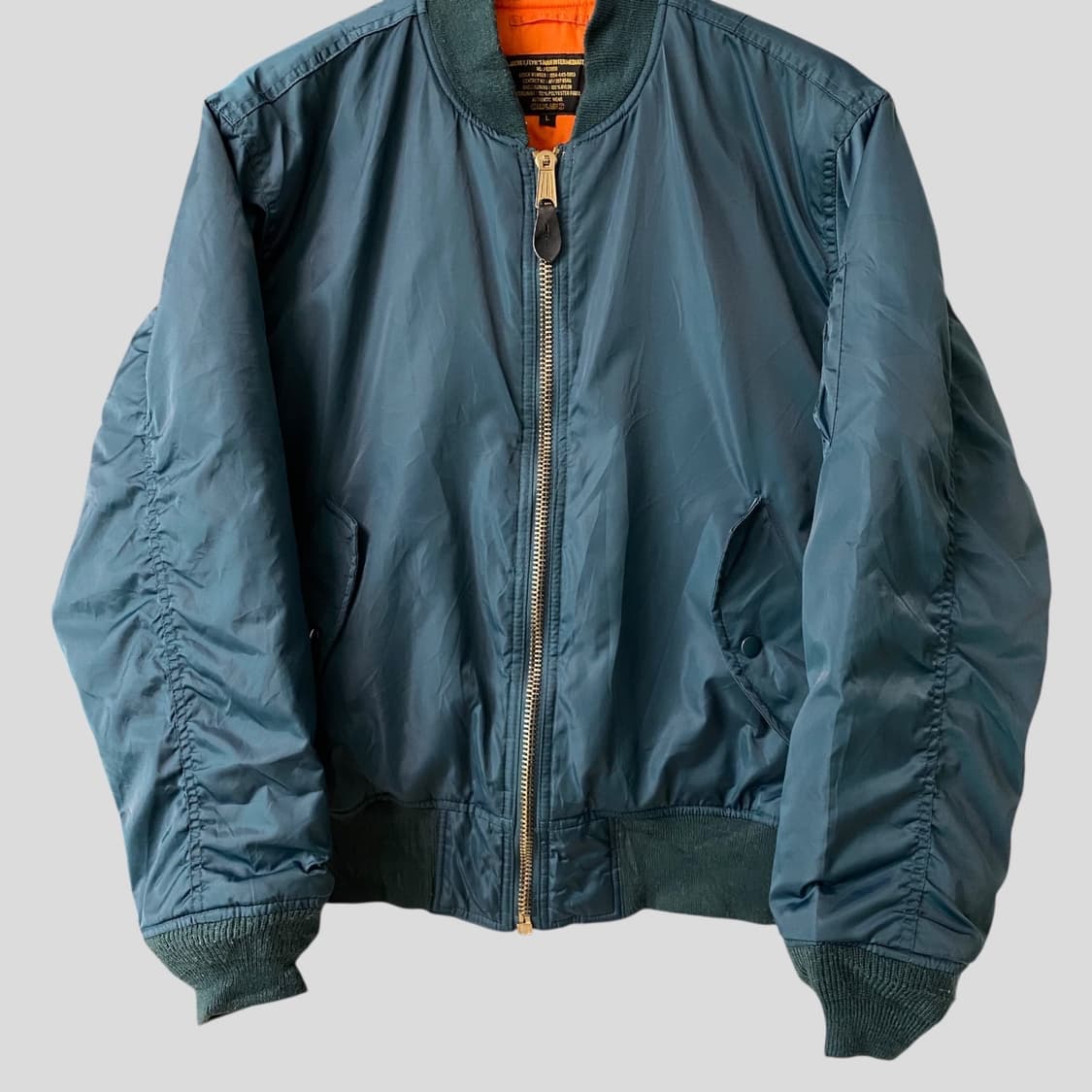 (L)JPN 밀리터리 MA-1 자켓 상품이미지4