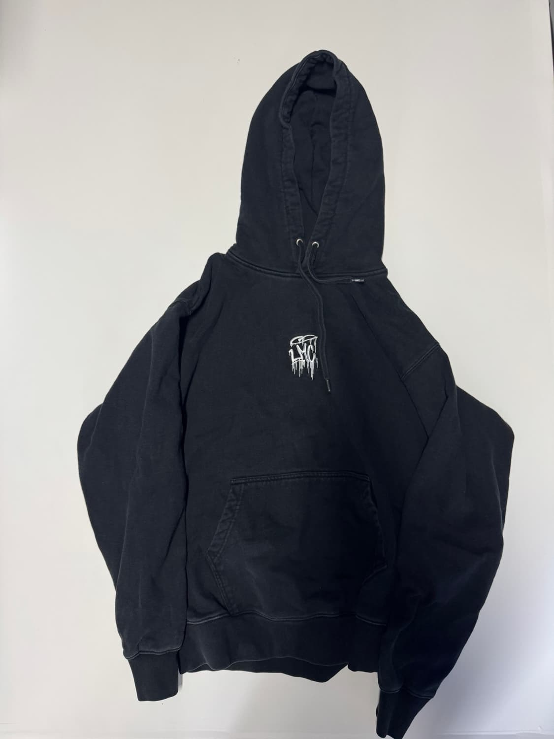 LMC 엘엠씨 백 로고 스트릿 후드티 M 블랙 상품이미지2