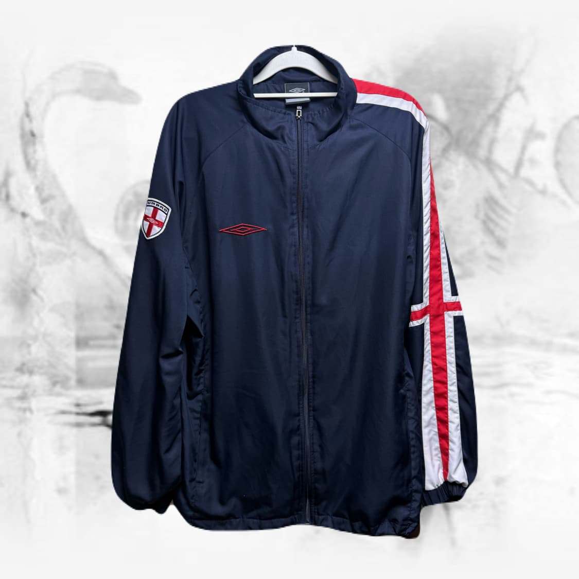 엄브로 잉글랜드 국기 바람막이 상품이미지1