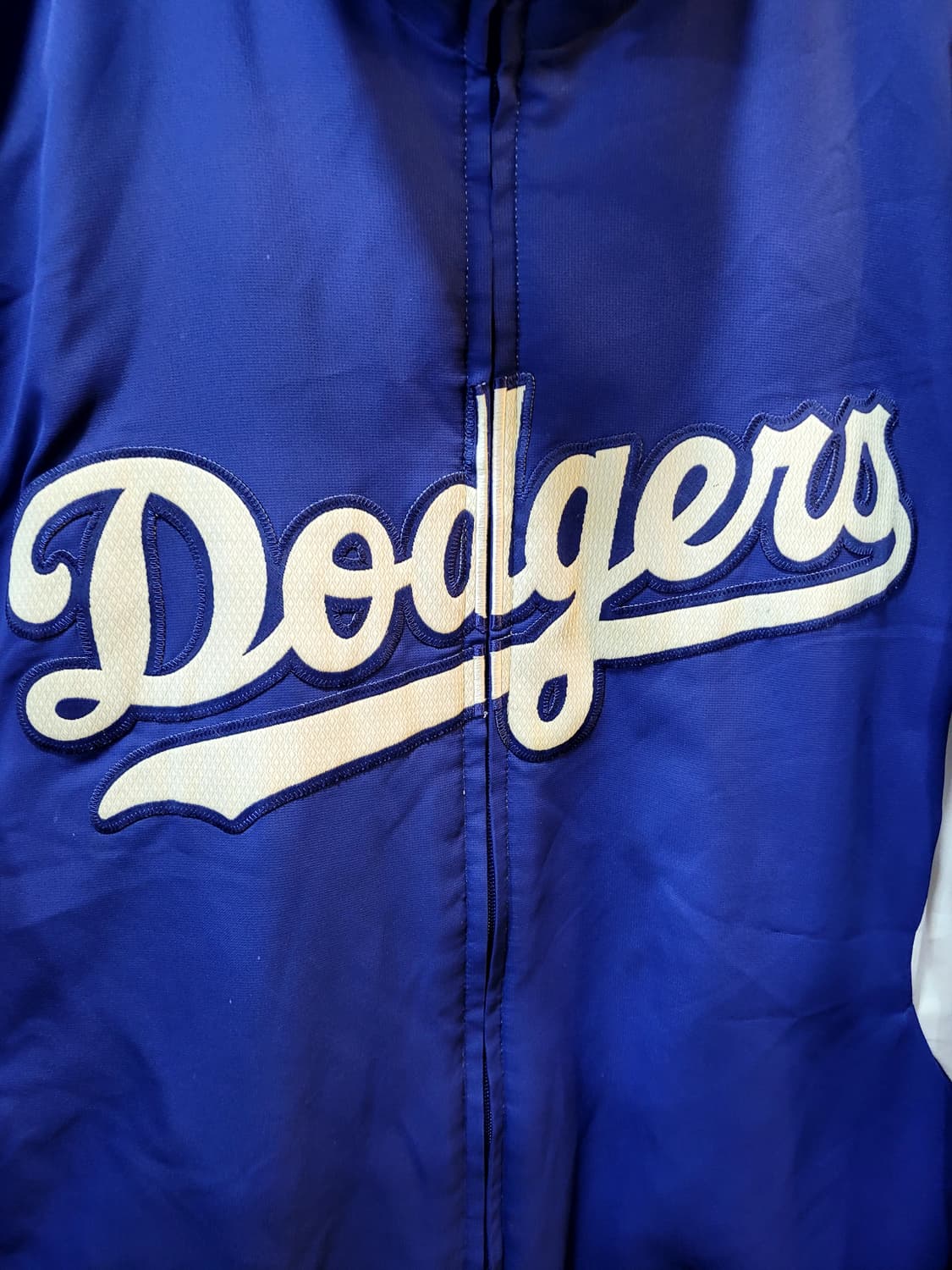 정품 마제스틱 LA 다져스 베이스볼 져지 집업 상품이미지7