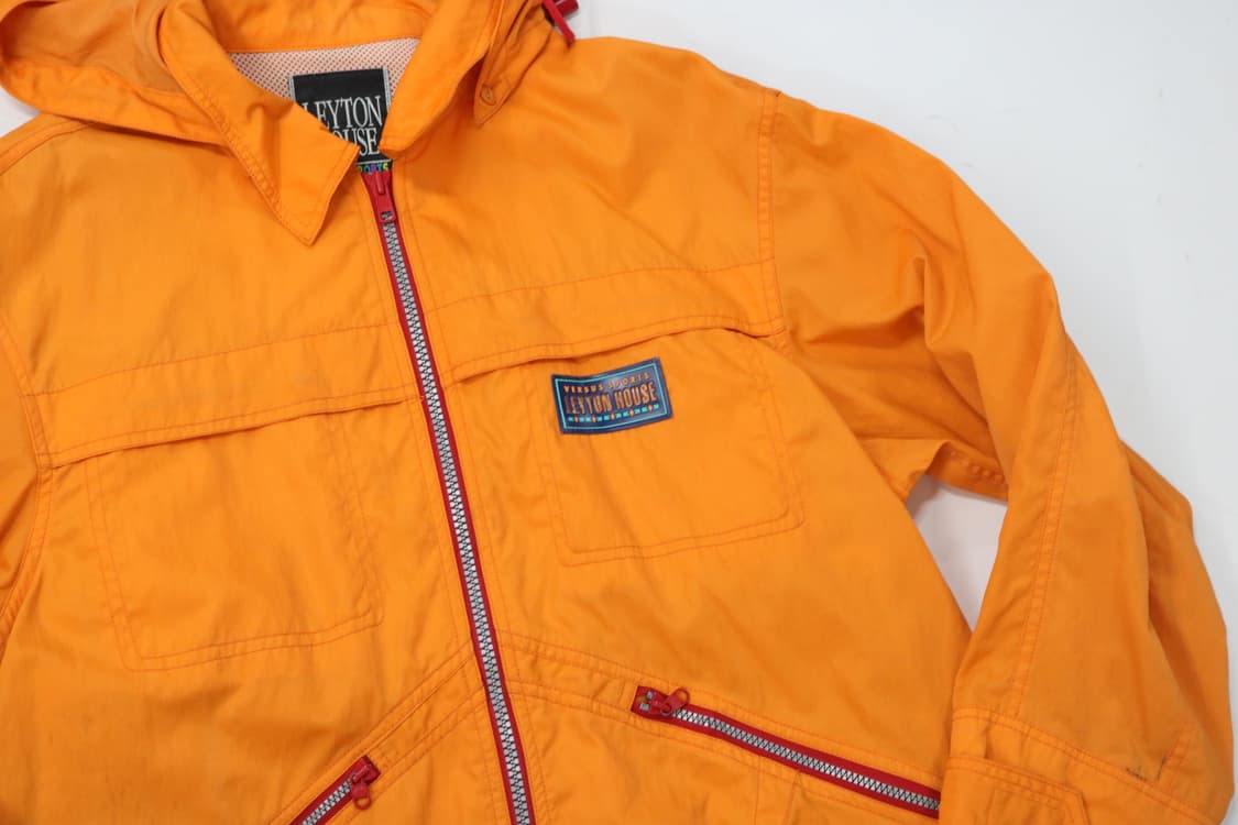 LEYTON HOUSE 레이튼하우스 빈티지 오렌지 테크니컬 후드자켓 L 상품이미지4