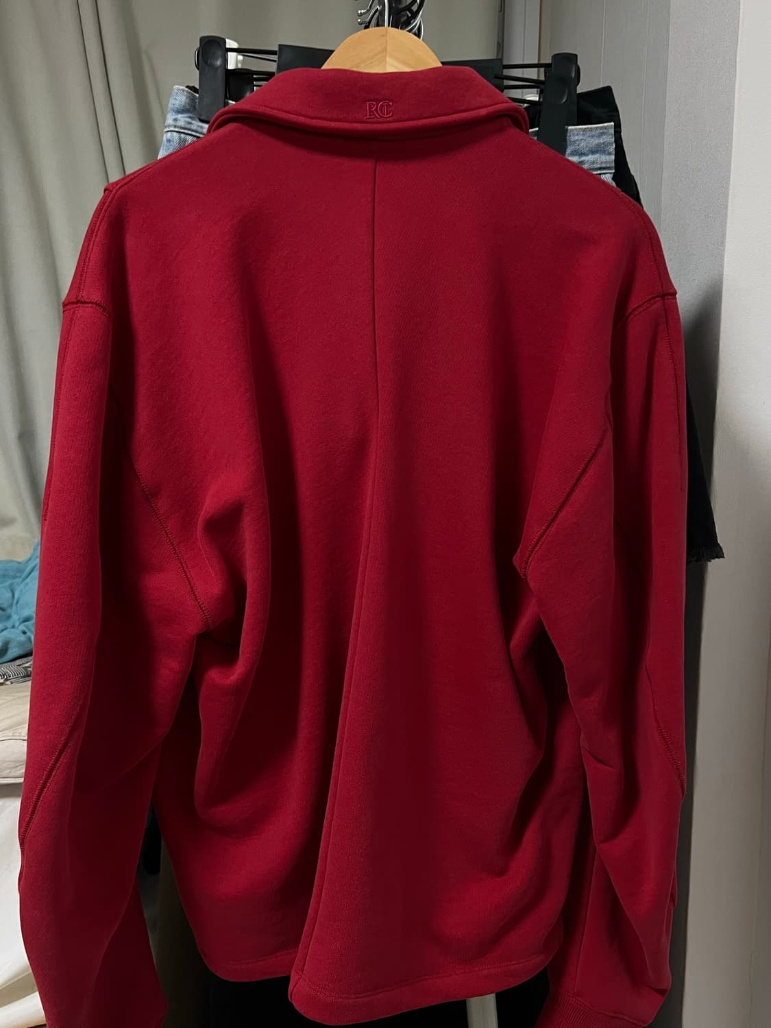 렉토 24FW 대싱 폴로 스웨트셔츠 (S) 상품이미지3