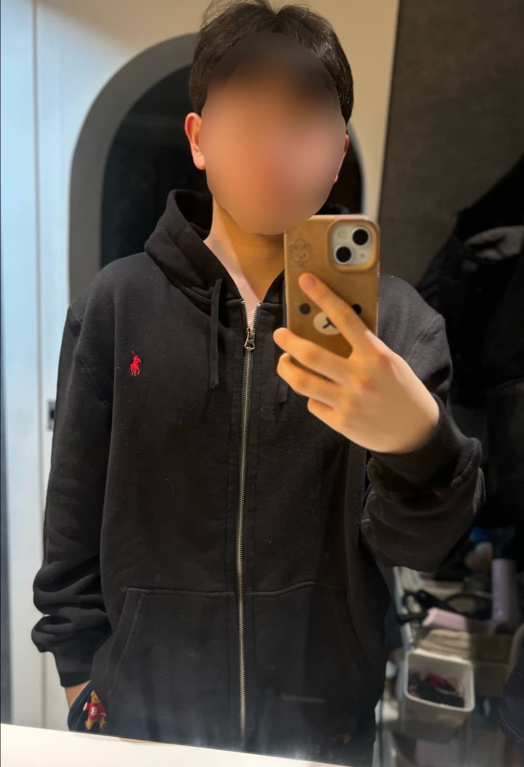 폴로 후드집업 상품이미지3