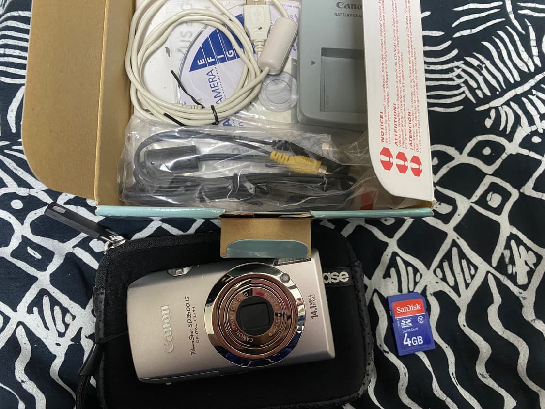 작례ㅇ)캐논 ixus210 sd3500 익서스 풀박스 상품이미지1