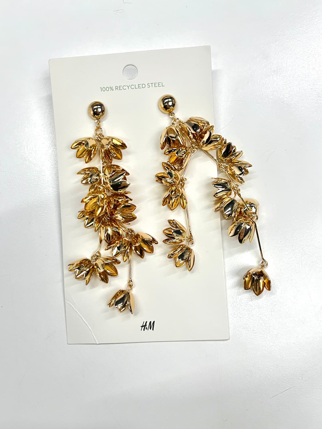 (이탈리아 제조) 꽃 귀걸이 h&m 단종 모델 상품이미지4