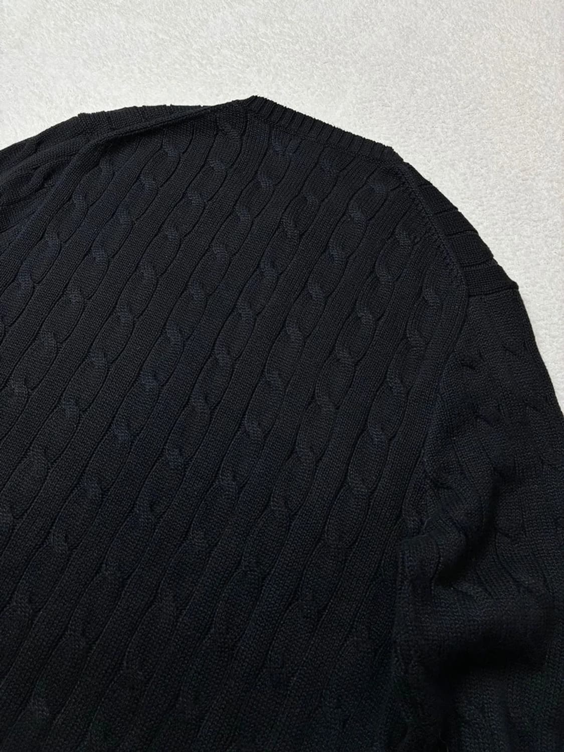 폴로 랄프로렌 큐알 신형 꽈배기 코튼 니트 PN5837 상품이미지5