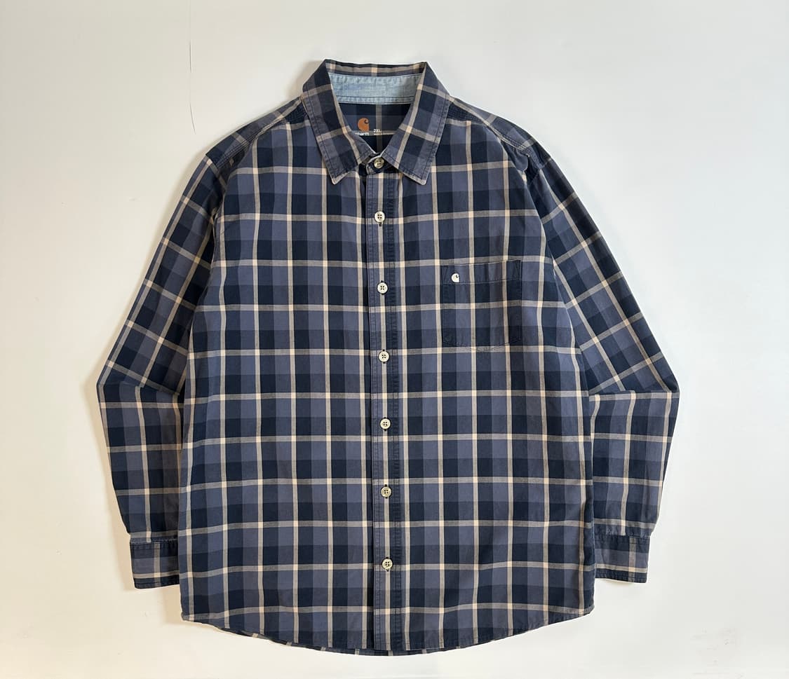 칼하트 체크 코튼 셔츠2XL(실측95-100) 상품이미지2