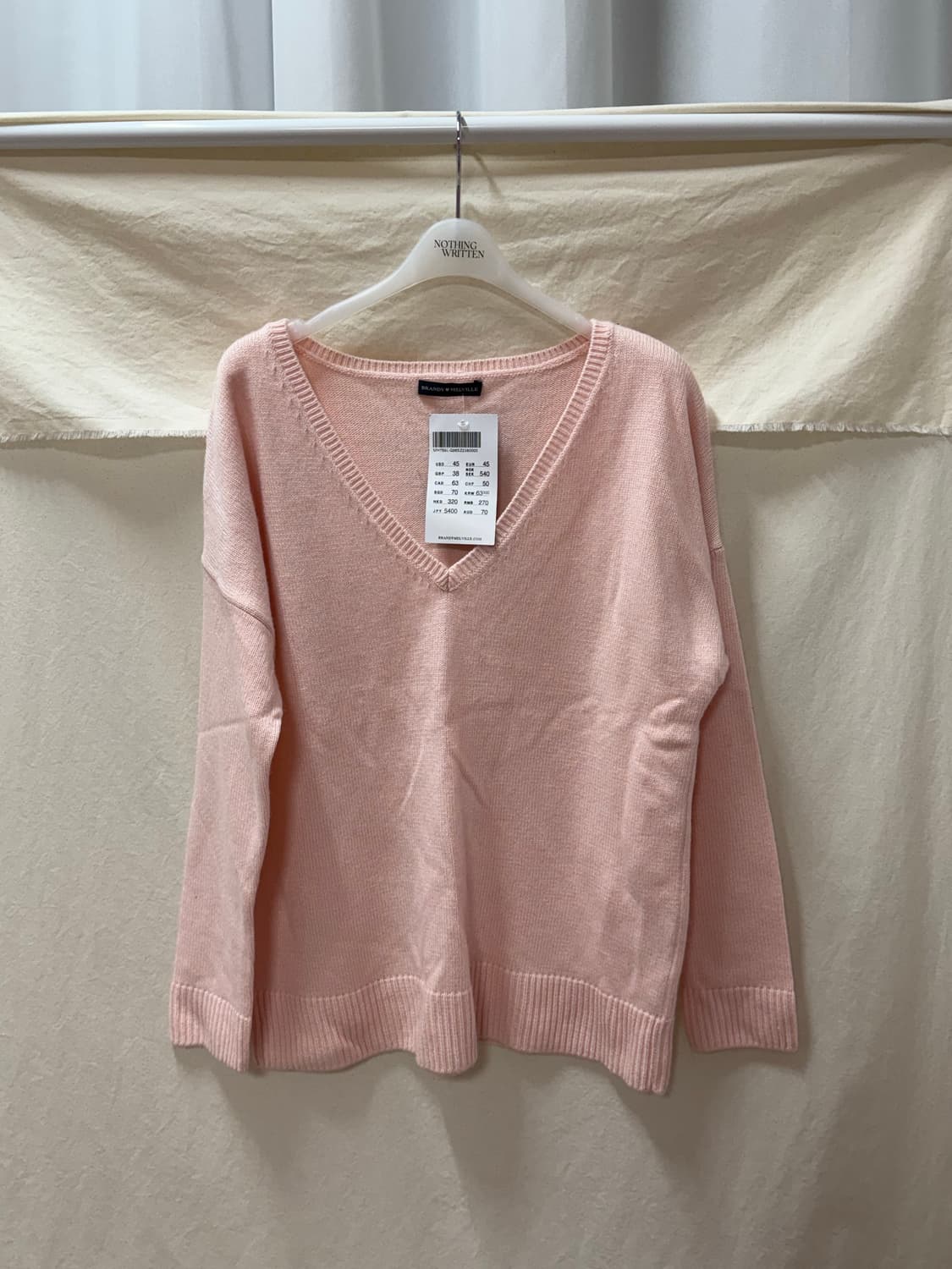 브랜디멜빌 브이넥 니트 상품이미지1