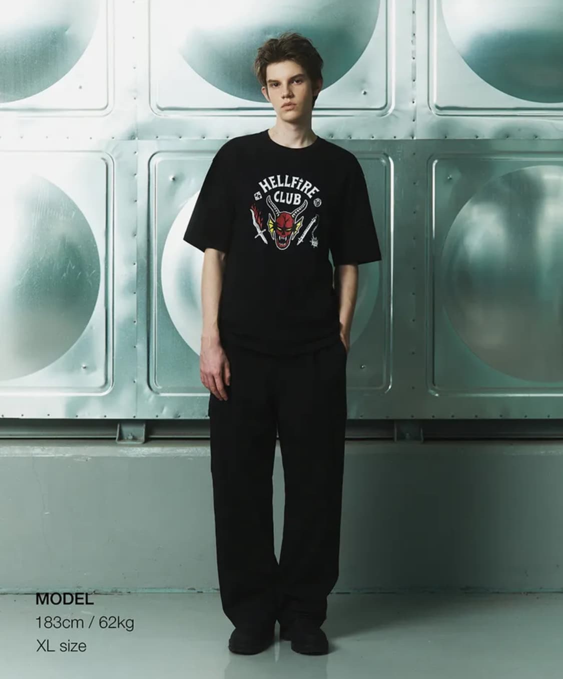 기묘한 이야기 스띵 헬파이어 클럽 티셔츠 상품이미지1