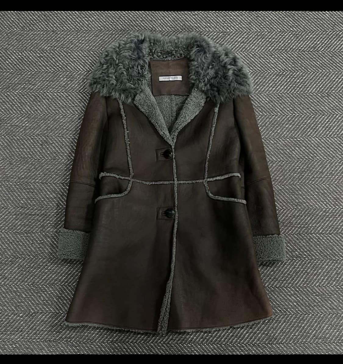 앤클라인 램스킨 양털 무스탕 v1089 상품이미지1