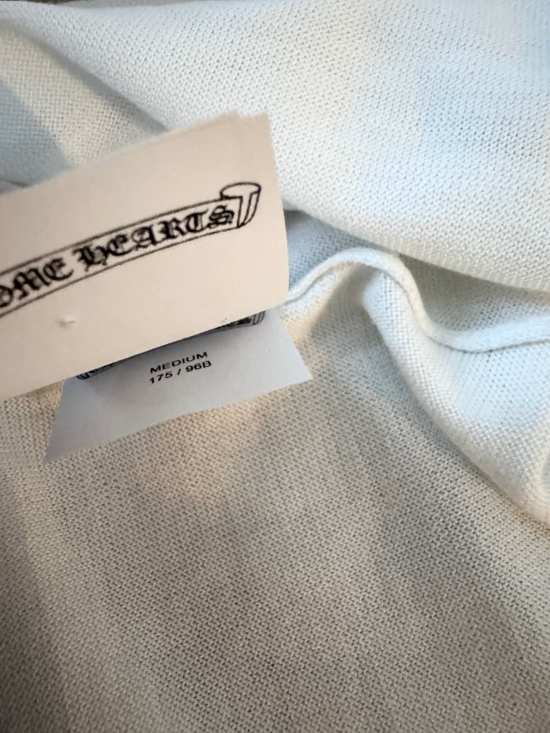 크롬하츠 세메터리 크로스 레더 패치 나그랑 롱슬리브 상품이미지7