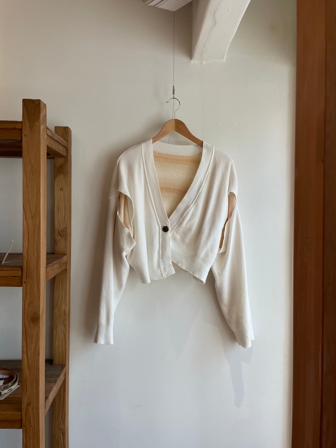 퍼버즈 리버시블 니트 가디건 상품이미지7