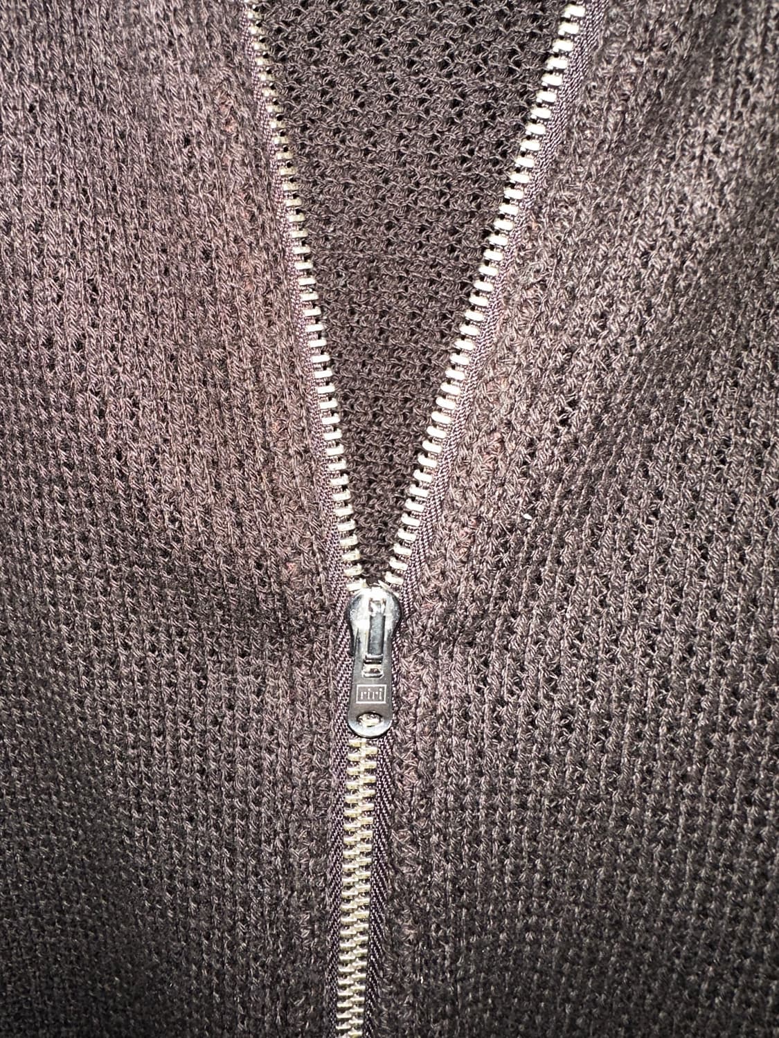 our legacy shrunken fullzip polo brown 상품이미지4