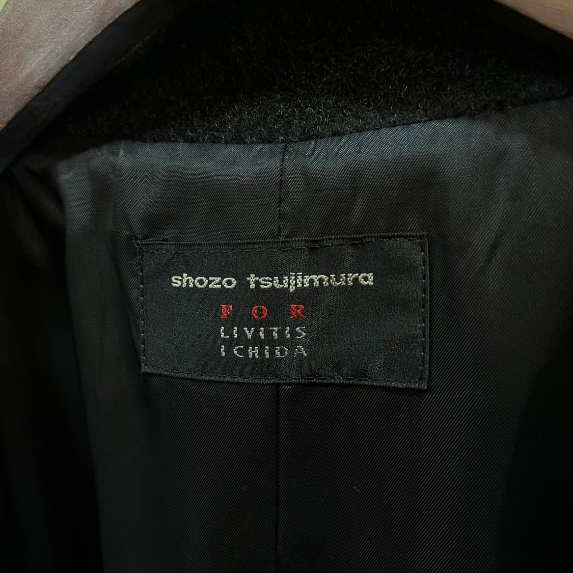 츠지무라 쇼조 울 롱 코트  상품이미지5