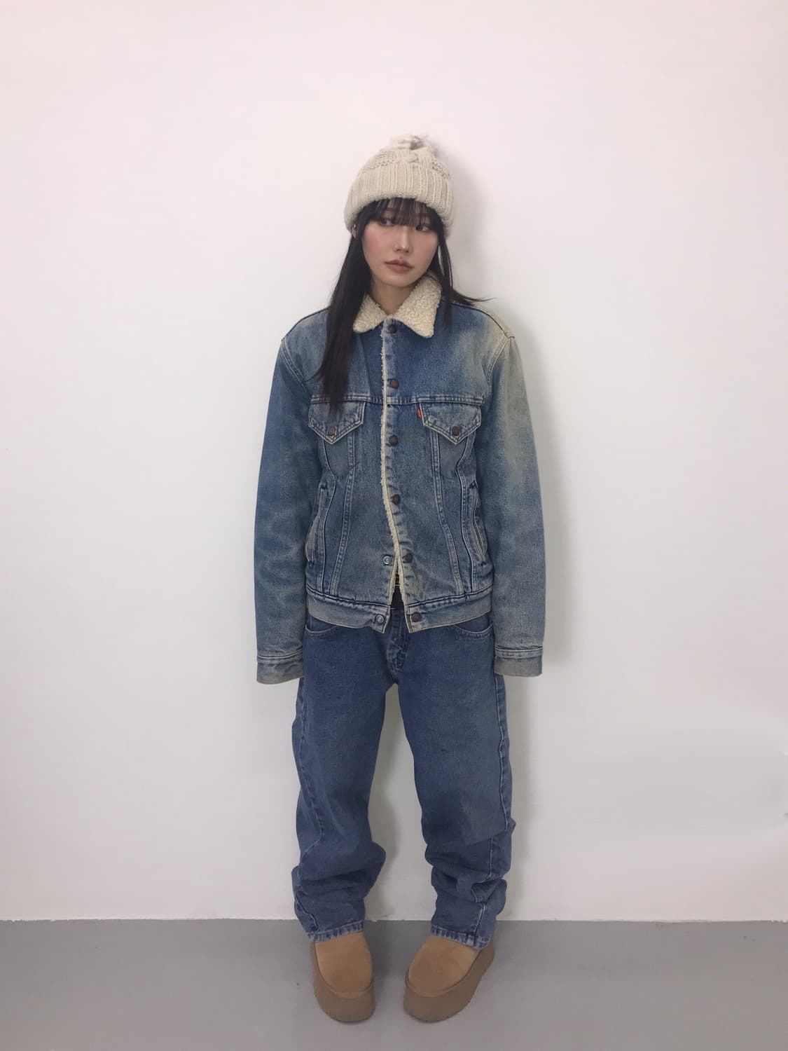 Levi’s 90s USA Sherpa Denim jacket 상품이미지1