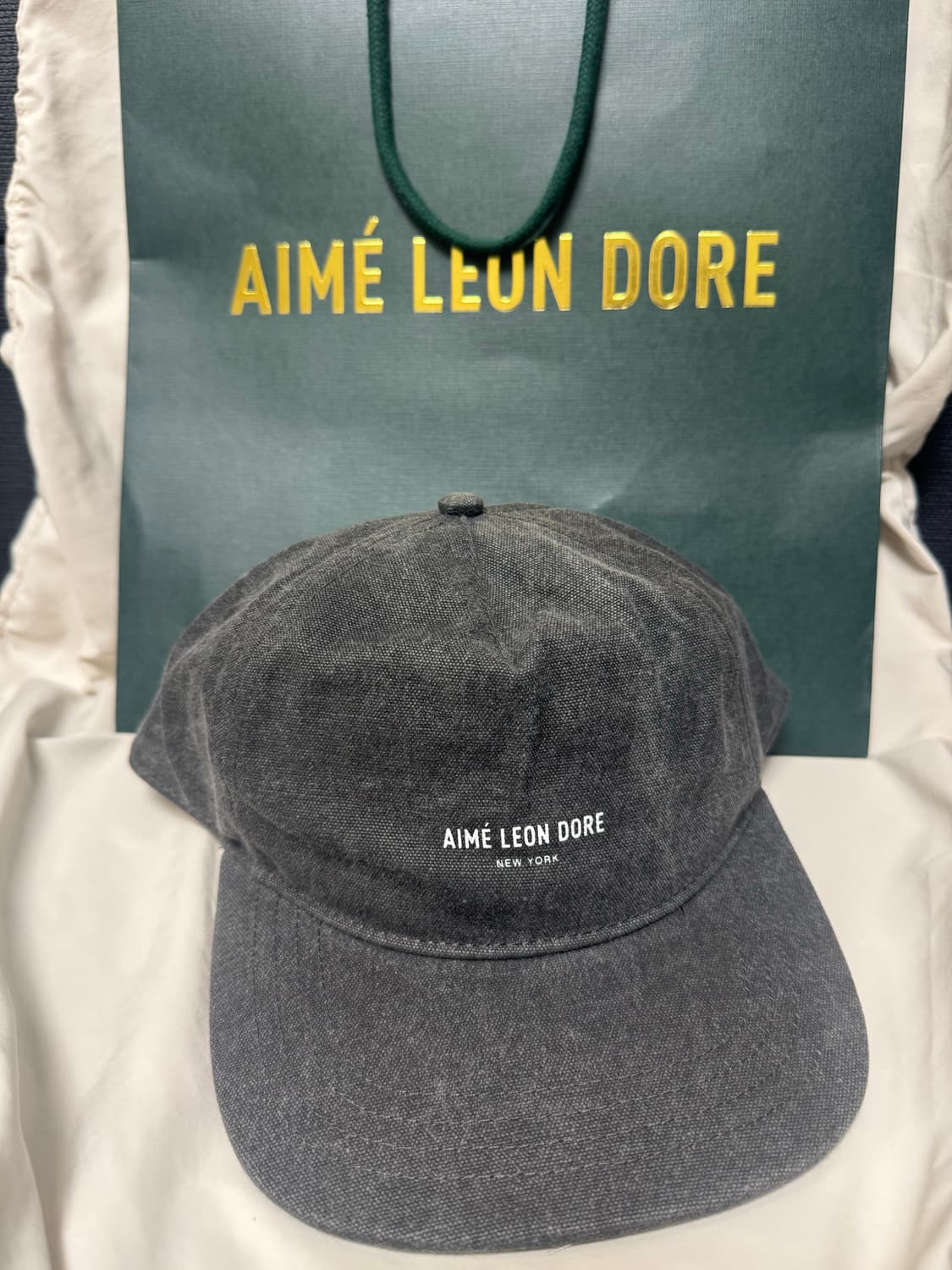 에메레온도르 마이크로 로고 볼캡 야구모자 블랙 Aime Leon Dore 상품이미지4