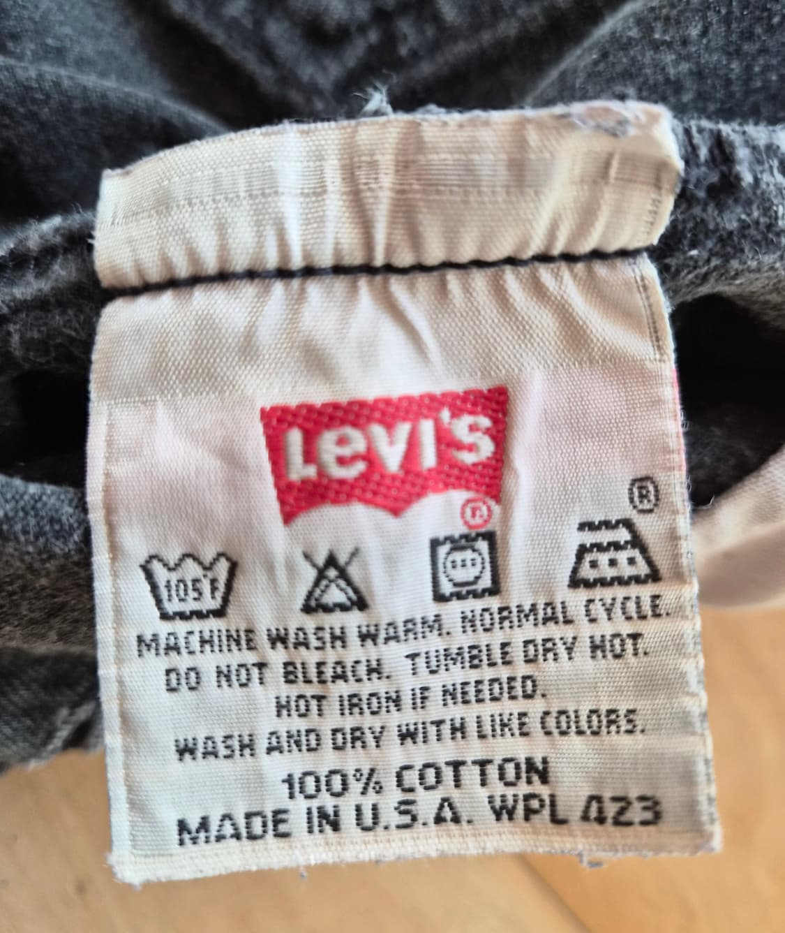 빈티지 USA 리바이스 501 데님 팬츠 W36 L36 상품이미지4