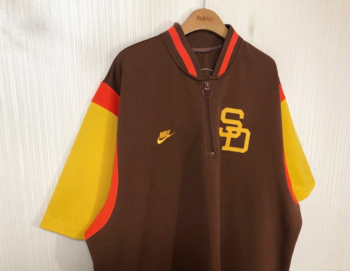 MLB 나이키X쿠퍼스타운 샌디에고파드레스 배팅져지 XXL #19 토니그윈 상품이미지5