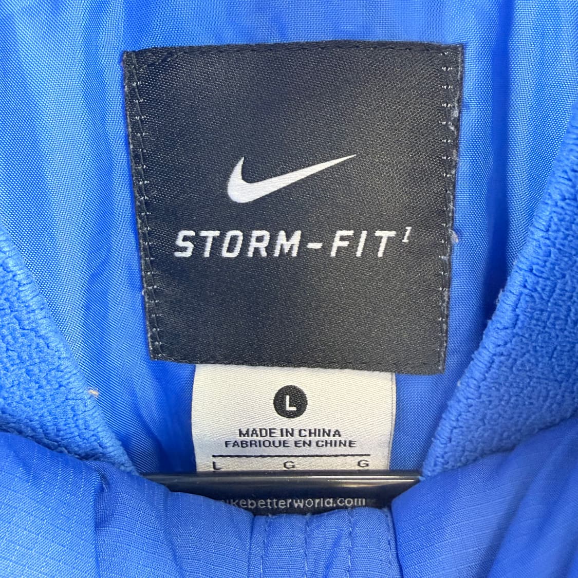 (L) 나이키 스톰핏 벤치코트 블루 상품이미지3