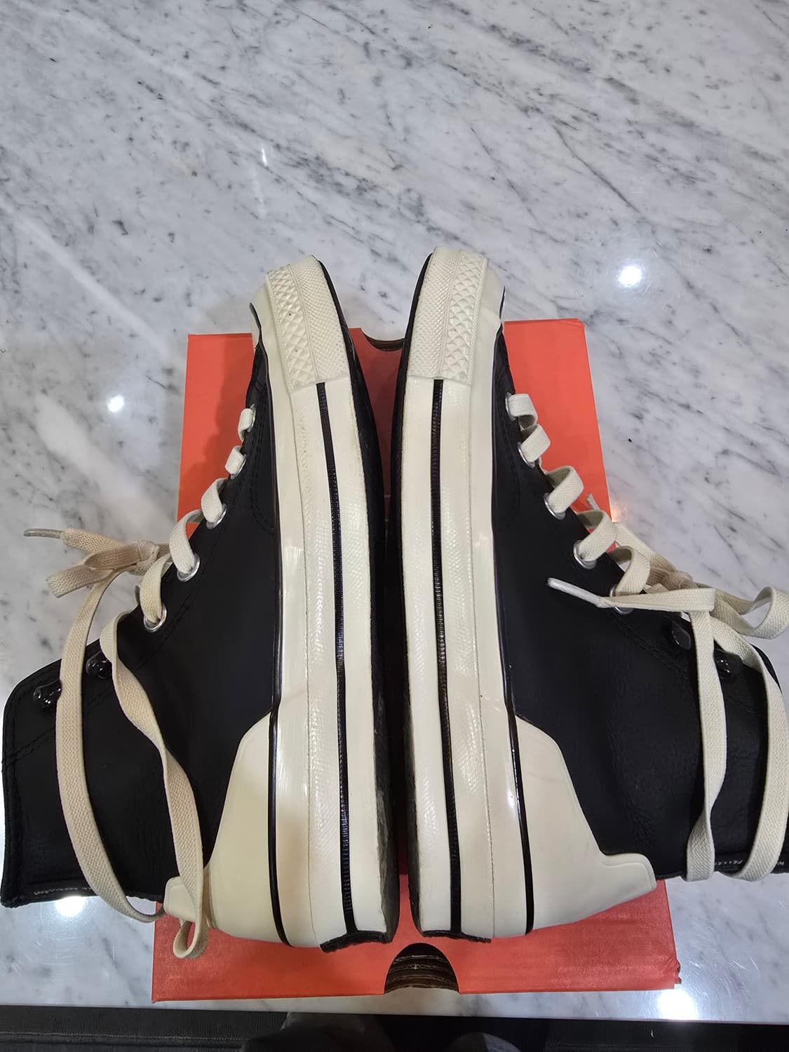 극미중고 컨버스 척70 하이 레더 이그렛 240 상품이미지3