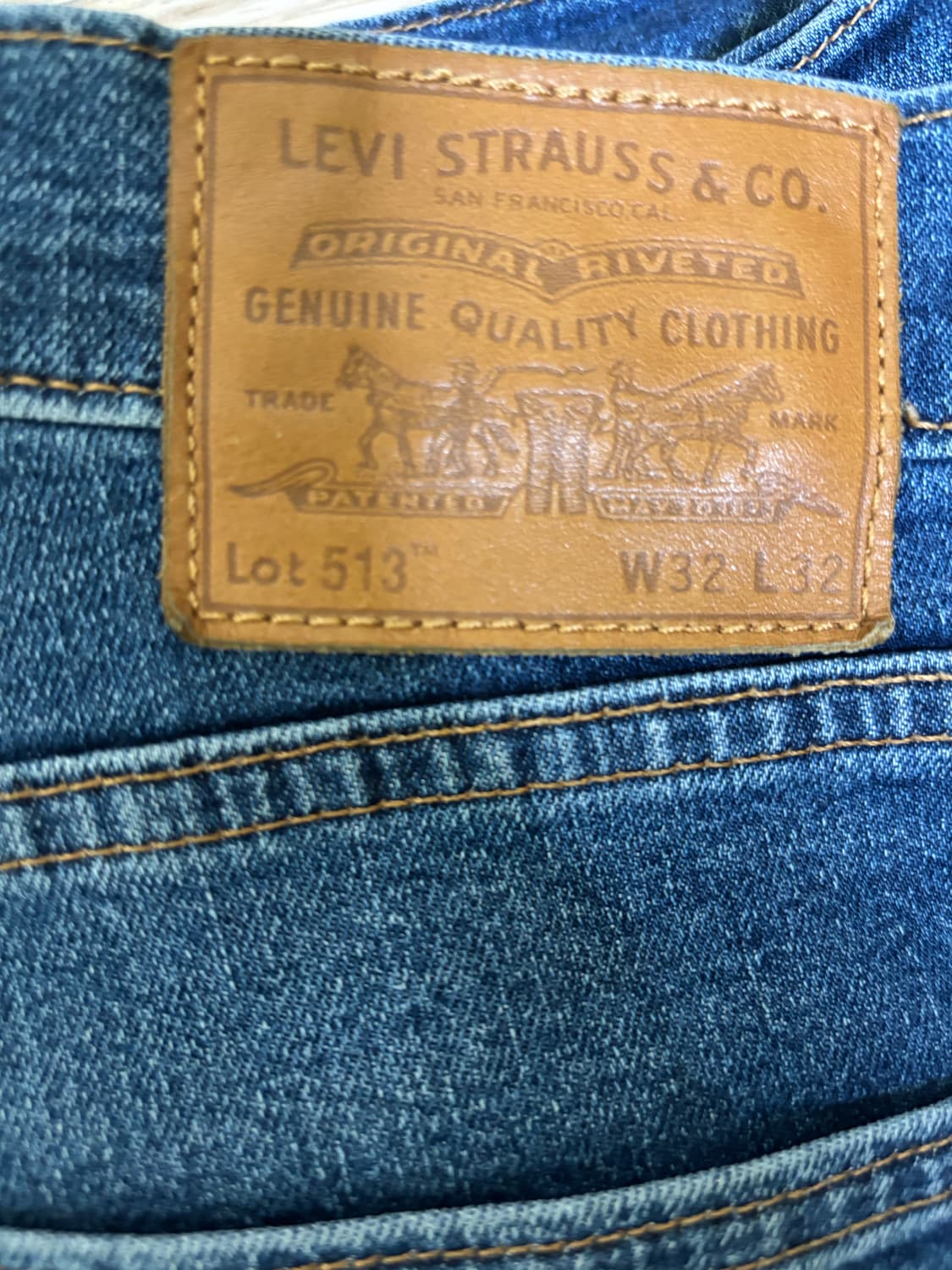 리바이스 513 32x32 상품이미지2